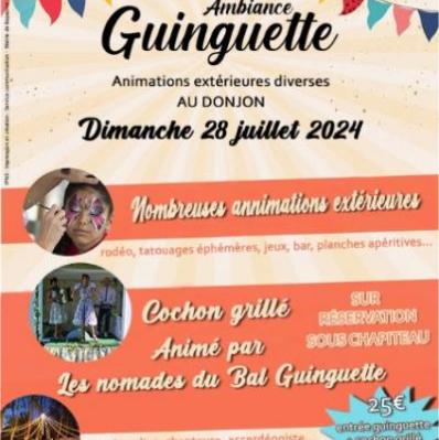 Dimanche 28 Juillet, Soirée Guinguette sous chapiteau à Bapaume ! 