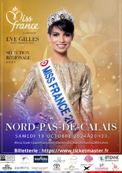 Élection de Miss Nord-Pas-de-Calais 2024 ! Arena Stade couvert de Liévin 